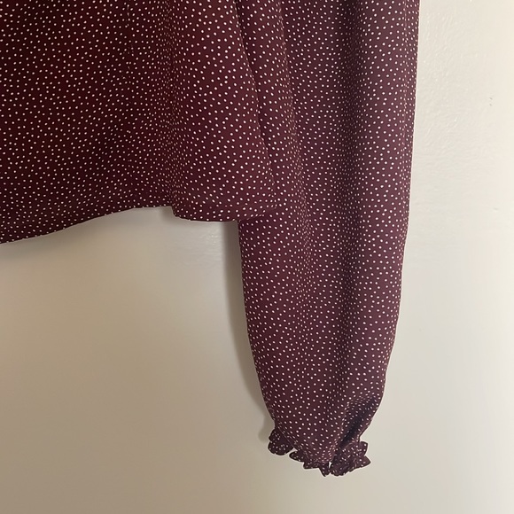 Abercrombie & Fitch Polka Dot Blouse - Picture 2 of 9